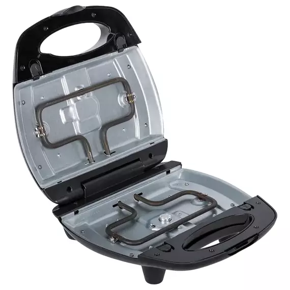 Aparat pentru sandwich multifunctional Tefal BreakTime SW614831, Negru | Argintiu, 7 image