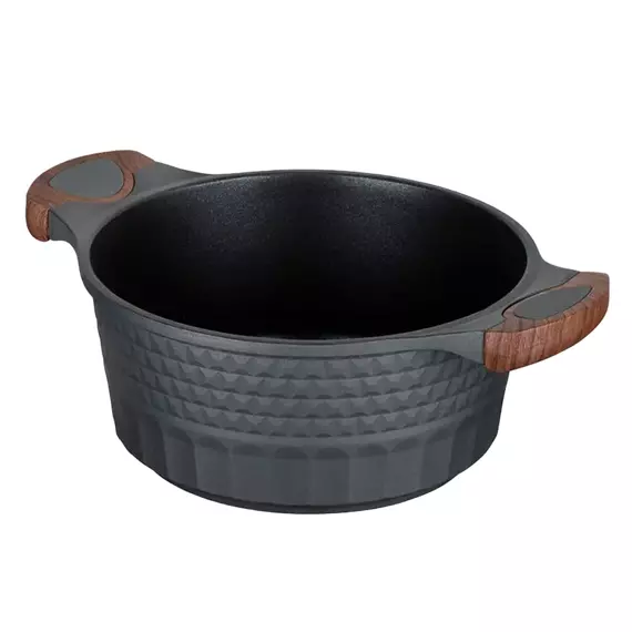 Cratiță RESTO 93501, 2.6L, 20cm, Negru, 3 image