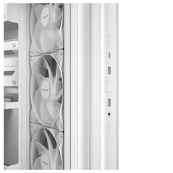 Carcasă PC be quiet! Ligh Base 500 LX White, Midi-Tower, Fără PSU, Alb, 3 image