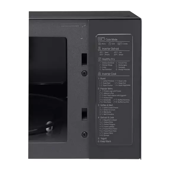 Cuptor cu microunde LG MH6565CPB, Negru, 3 image