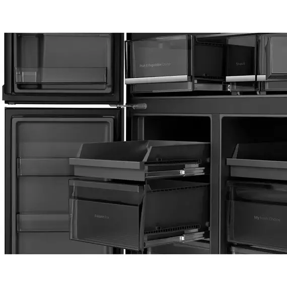 Frigider Hisense RQ600P7SKE, Negru, 5 image