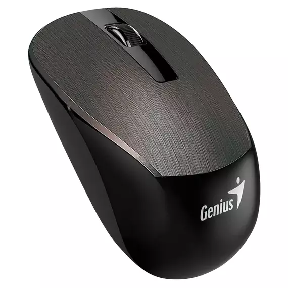 Mouse Wireless Genius NX-7015, Ciocolată, 2 image