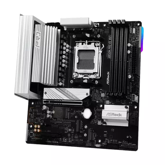Placă de bază ASRock B850M PRO RS WIFI, AM5, AMD B850, Micro-ATX, 4 image