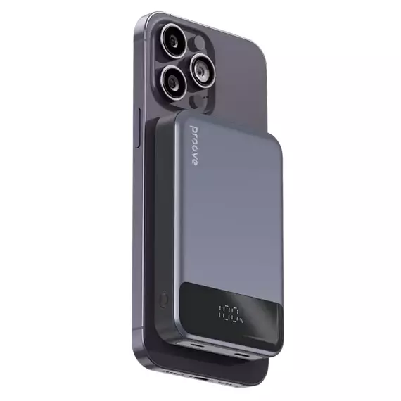 Acumulator extern Proove Hoodman Magnetic, 10000mAh, Gri, 3 image