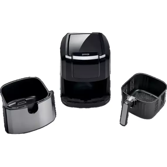 Friteuză cu aer cald Gorenje AF1700DB, Negru | Oțel inoxidabil, 6 image