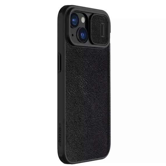 Husă tip carte Nillkin iPhone 15 Pro Max - Qin Pro, Negru, 4 image