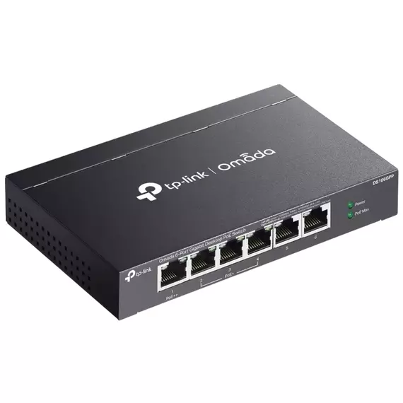 Comutator PoE TP-LINK DS106GPP, 1x PoE++, 3x PoE+, 5 image