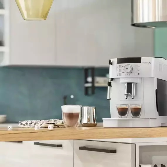 Coffee Machine DeLonghi ECAM22.110 White, 3 image