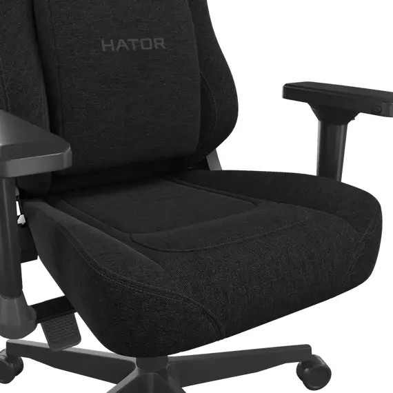 Scaun Gaming HATOR Darkside 3L Pro, Textil, Negru, 6 image