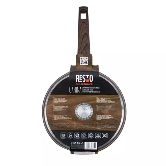 Tigaie pentru clătite RESTO 93025, 24cm, Negru, 4 image