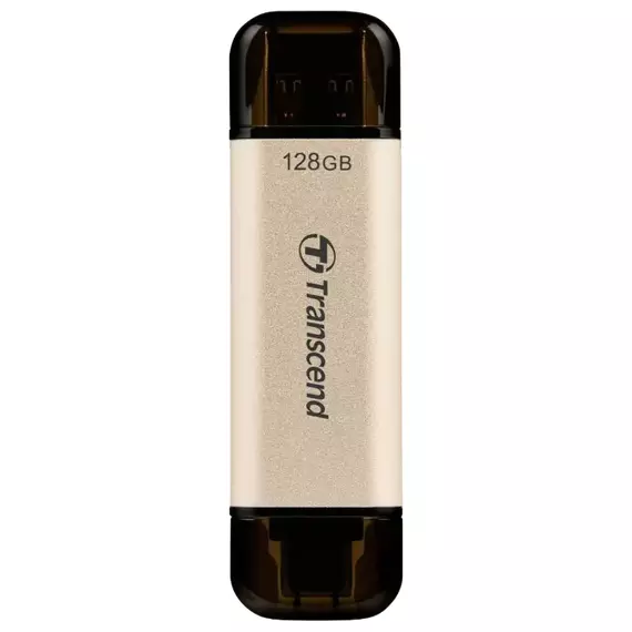 Memorie USB Transcend JetFlash 930C, 128GB, Auriu, 2 image
