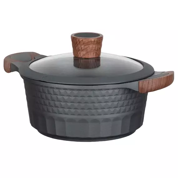 Cratiță RESTO 93501, 2.6L, 20cm, Negru, 2 image