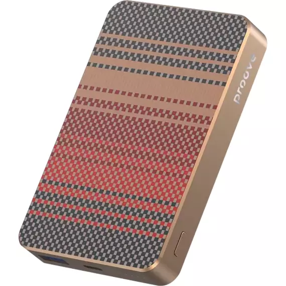 Acumulator extern Proove Carbon Slim 22.5W, 10000mAh, Bronz, 2 image
