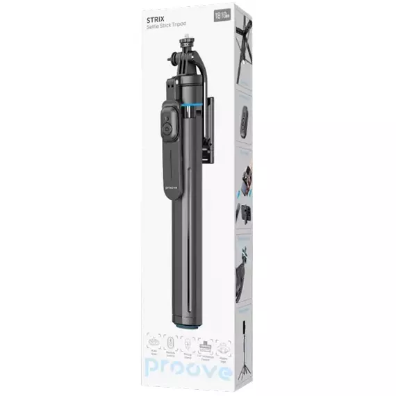 Tripod Proove Selfie Stick Strix (1810mm), Black, 5 image
