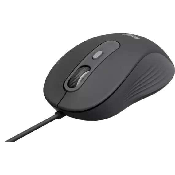 Mouse Logitech M520, Grafit, 5 image