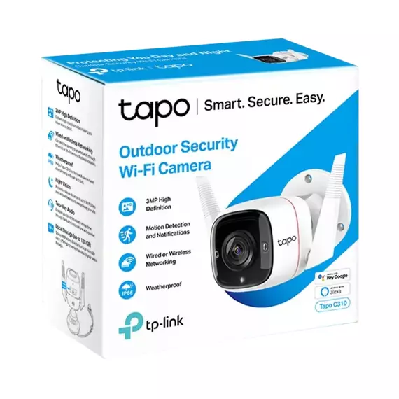 Camera de supraveghere Smart TP-LINK Tapo C310, Alb, 6 image