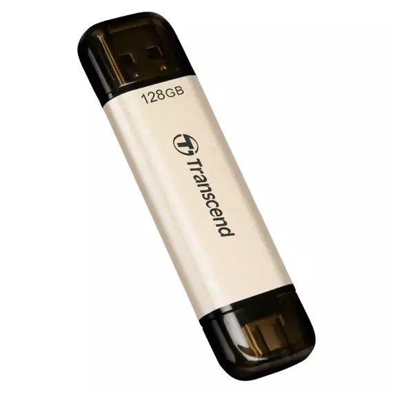 Memorie USB Transcend JetFlash 930C, 128GB, Auriu, 6 image