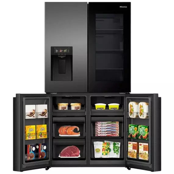 Frigider Hisense RQ600P7SKE, Negru, 3 image