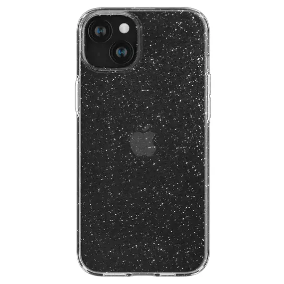 Husă Spigen iPhone 15 Plus Liquid Crystal, Cristal cu sclipici, 7 image