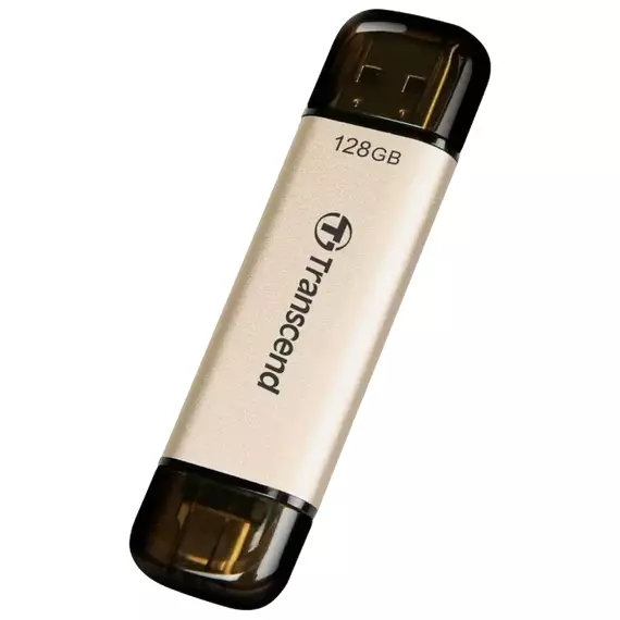 Memorie USB Transcend JetFlash 930C, 128GB, Auriu, 5 image
