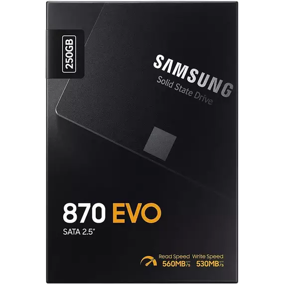 Unitate SSD Samsung 870 EVO MZ-77E250, 250GB, 6 image