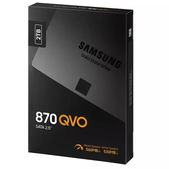 Unitate SSD Samsung 870 QVO MZ-77Q2T0, 2000GB, MZ-77Q2T0BW, 6 image