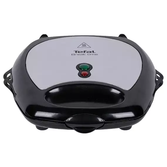 Aparat pentru sandwich multifunctional Tefal BreakTime SW614831, Negru | Argintiu, 3 image