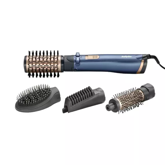 Uscător de păr-perie BaByliss AS965E, 1000W, Albastru, 6 image