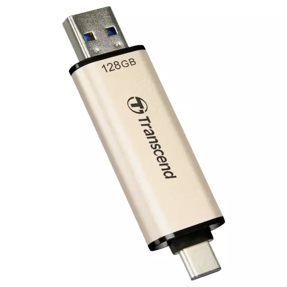 Memorie USB Transcend JetFlash 930C, 128GB, Auriu, 3 image