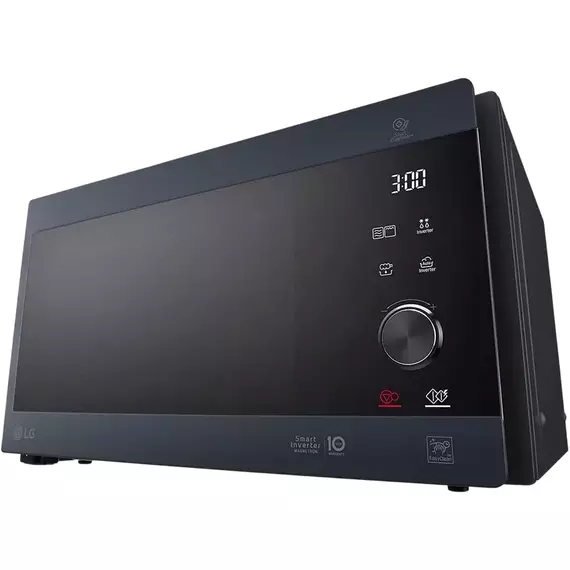 Cuptor cu microunde LG MH6565CPB, Negru, 2 image