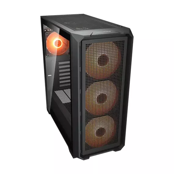 Carcasă PC Cougar MX600 Air PRO, Midi-Tower, Fără PSU, Negru, 3 image