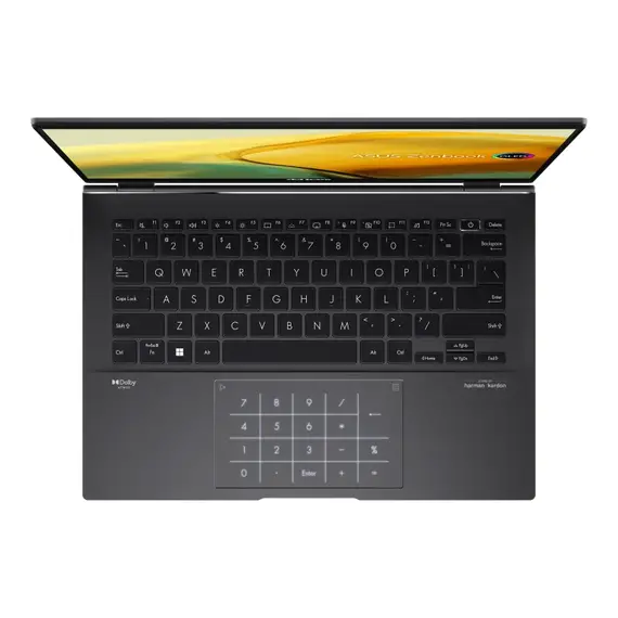 Laptop ASUS Zenbook 14, 14.0" Jade Black (UM3402YA) / AMD Ryzen 5 7430U / 16GB / 512GB SSD, 2 image