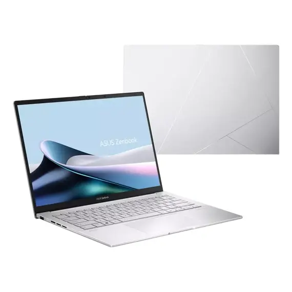 Laptop ASUS Zenbook 14 OLED, 14.0" Foggy Silver (UX3405MA) / Intel Core Ultra 7 155H / 16GB / 1TB SSD, 8 image