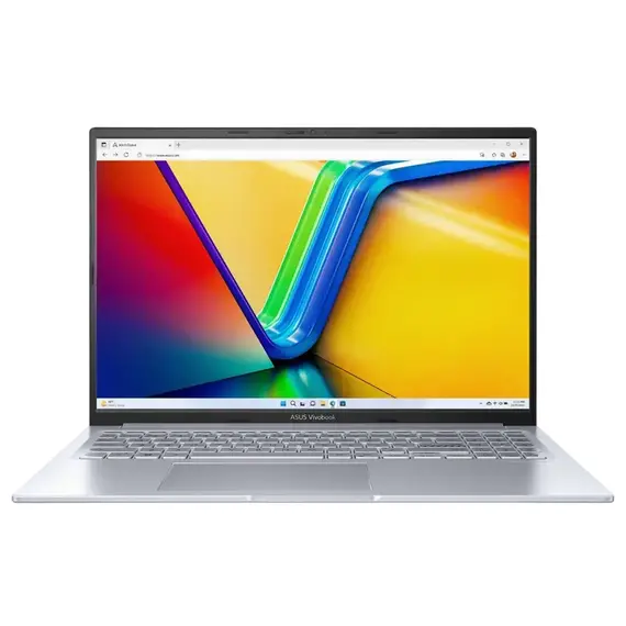 Laptop ASUS Vivobook 16X, 16.0" Cool Silver (M3604YA) / AMD Ryzen 7 7730U / 16GB / 1TB SSD