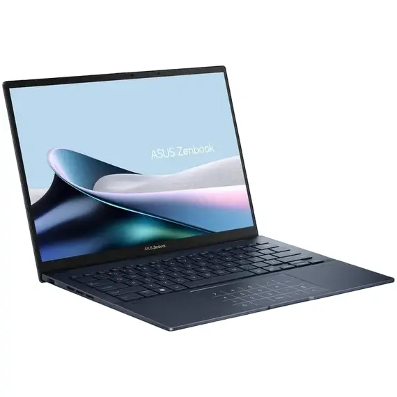 Laptop ASUS Zenbook 14 OLED, 14.0" Ponder Blue (UX3405MA) / Intel Core Ultra 7 155H / 16GB / 1TB SSD, 3 image