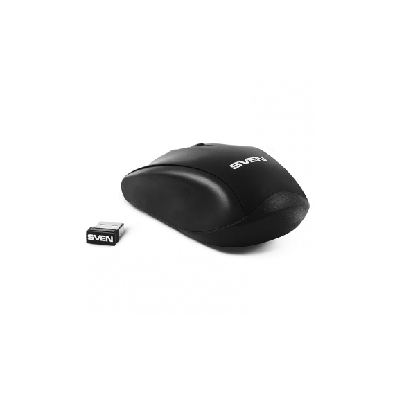 Mouse Wireless SVEN RX-305, Black, 3 image