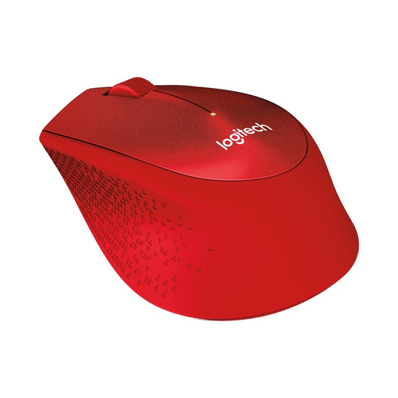 Mouse Wireless Logitech M330 Silent Plus, Red, 2 image