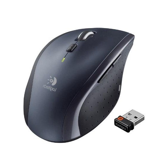 Mouse Wireless Logitech M705 Optical, Dark-Grey / Silver, 3 image