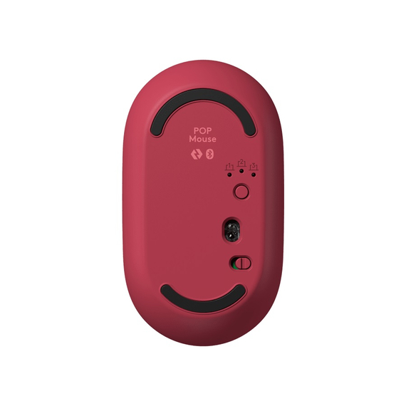 Mouse Wireless Logitech POP with Customizable Emoji, Rose, 6 image