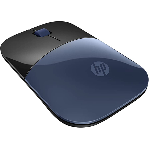 Mouse Wireless HP Z3700, Blue, 2 image
