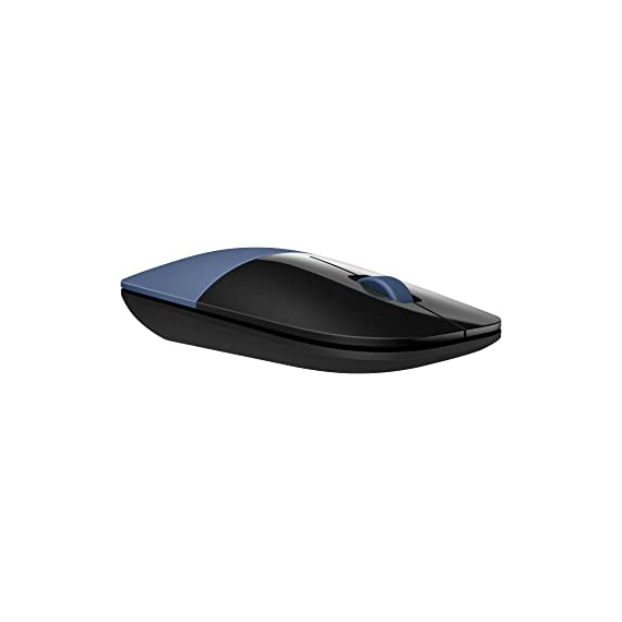 Mouse Wireless HP Z3700, Blue, 3 image