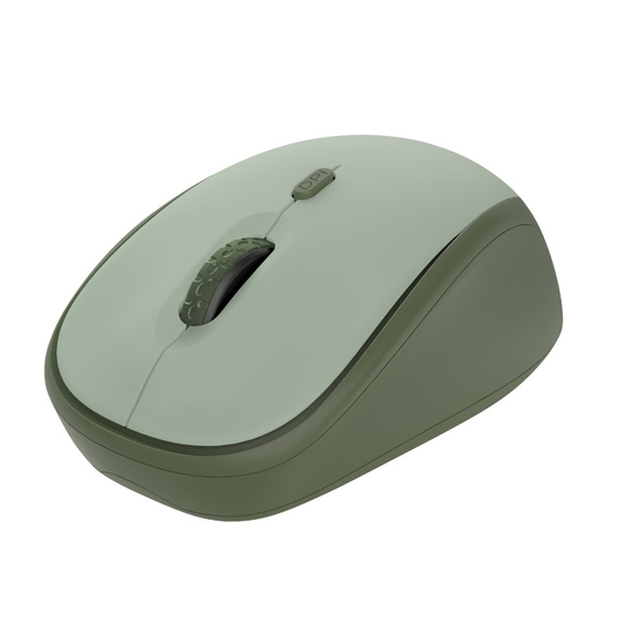 Mouse Wireless Trust Yvi + Eco, Green, 2 image