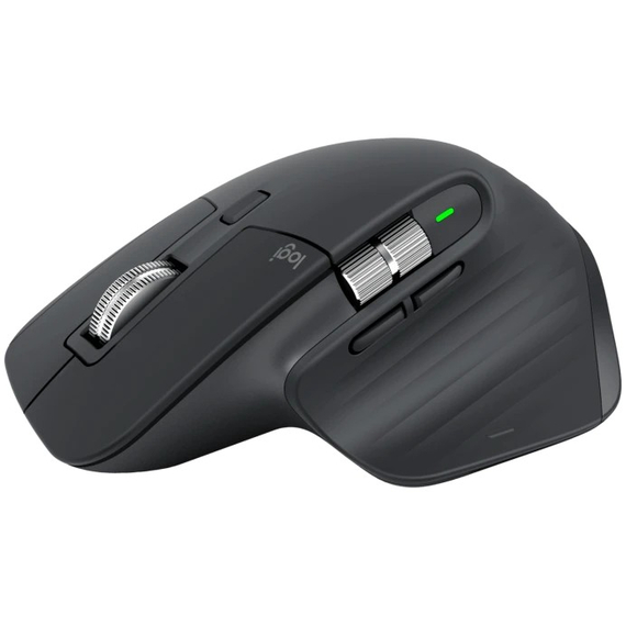 Mouse Wireless Logitech MX Master 3S, Graphite, 4 image