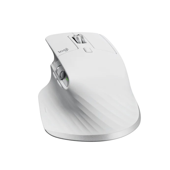 Mouse Wireless Logitech MX Master 3S, Pale Grey, 2 image