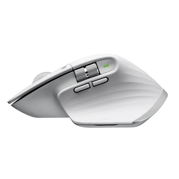 Mouse Wireless Logitech MX Master 3S, Pale Grey, 6 image