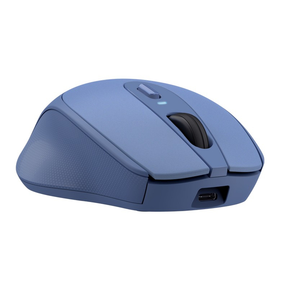 Mouse Wireless Trust Zaya, Blue, 4 image