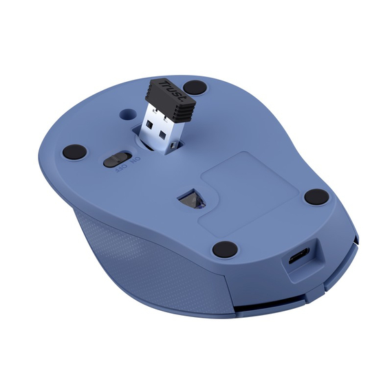Mouse Wireless Trust Zaya, Blue, 6 image