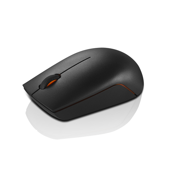 Mouse Wireless Lenovo 300, Black, 3 image