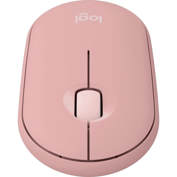 Mouse Wireless Logitech Pebble 2 M350s, Tonal Rose, 4 image