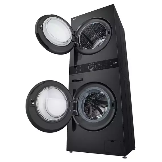 Mașină de spălat cu uscător LG WT1210BBF, 12kg, Negru, 7 image